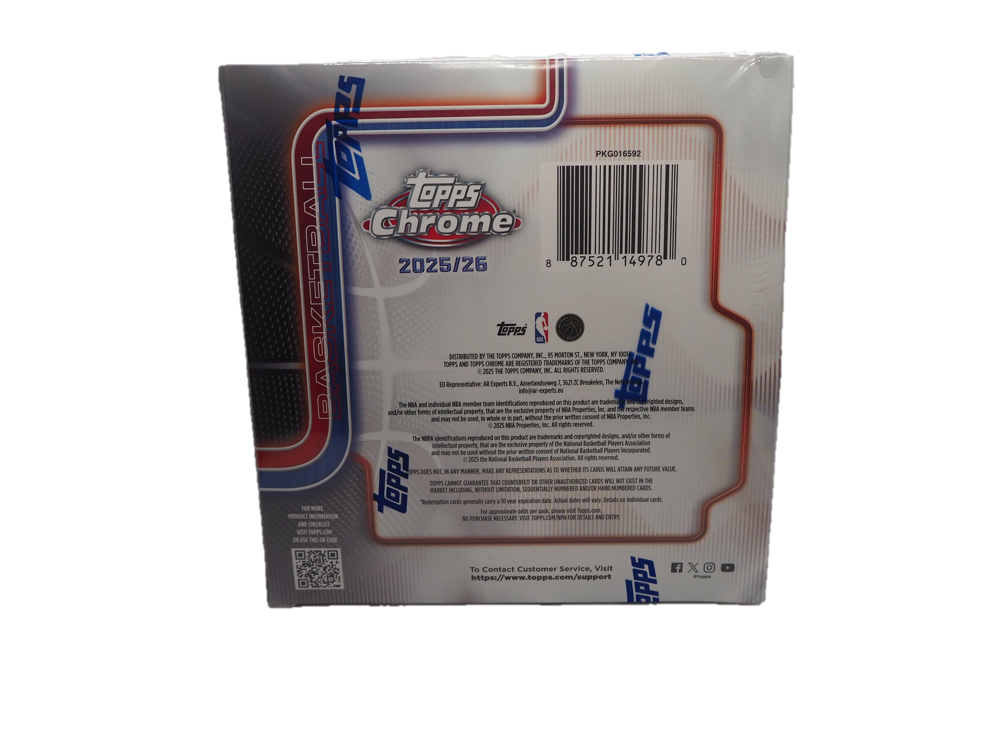 Topps Chrome NBA Mega Box 2025/26